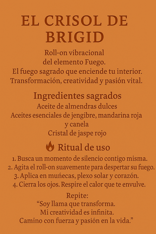 El crisol de Brigid - Roll-on Portal Fuego