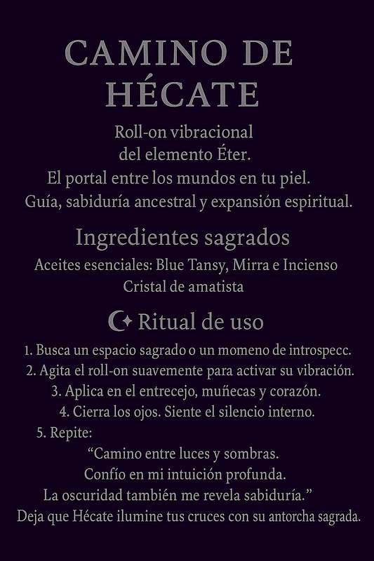 Camino de Hécate - Roll-on Portal Éter