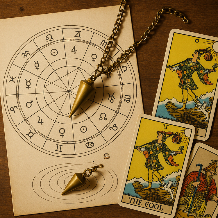 Servicios de péndulo y astrología
