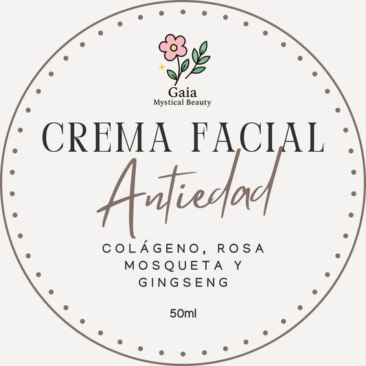 Crema facial antiedad