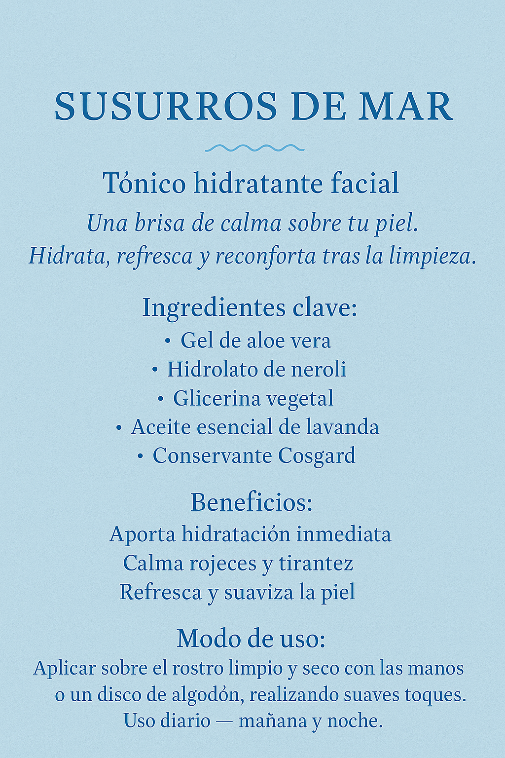 El susurro del Mar - Portal Agua