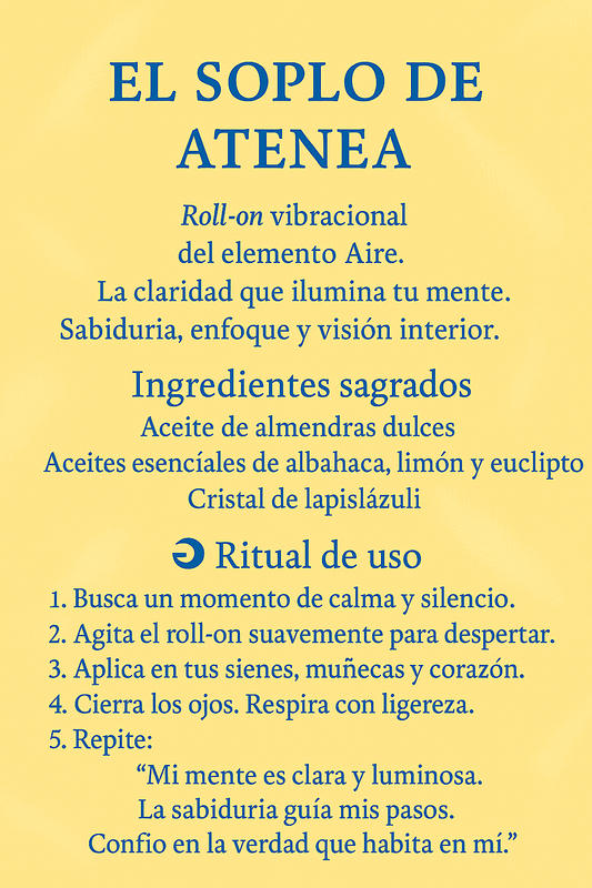 Soplo de Atenea - Roll-on Portal Aire