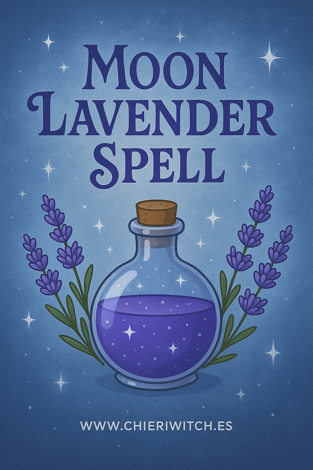 Wax Melt Moon Lavender Spell